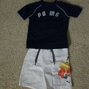 Boys 18m puma swim outfit